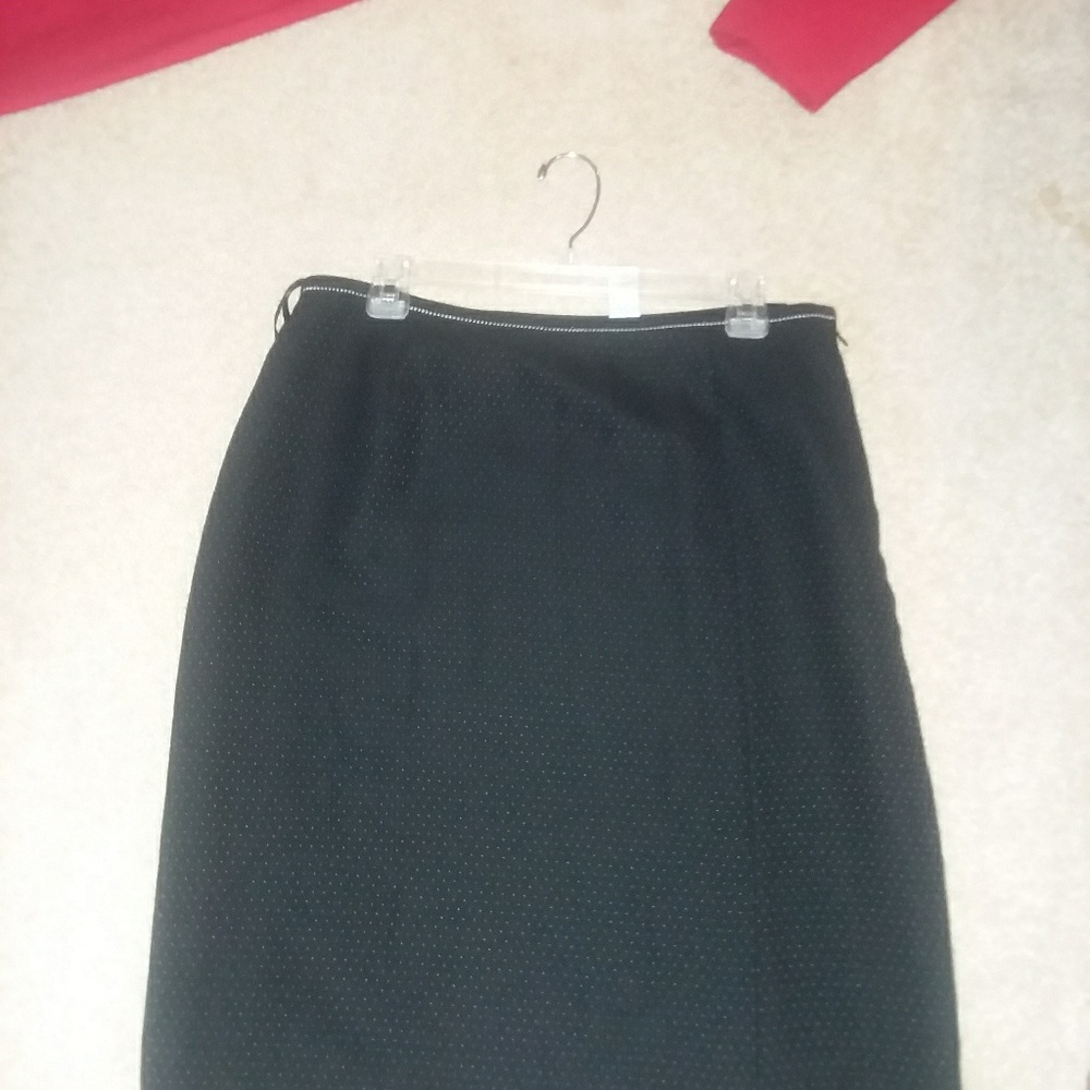 Skirt. Liz clayborn 12. Blue with tiny polka dots